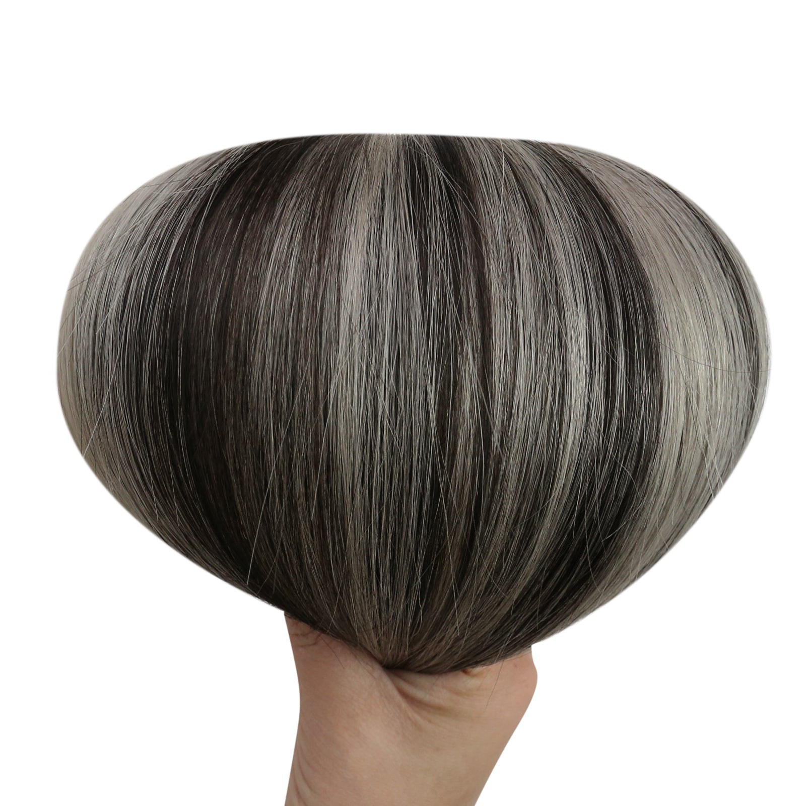 Silver Highlight Tape-In Hair Extensions - Image 10