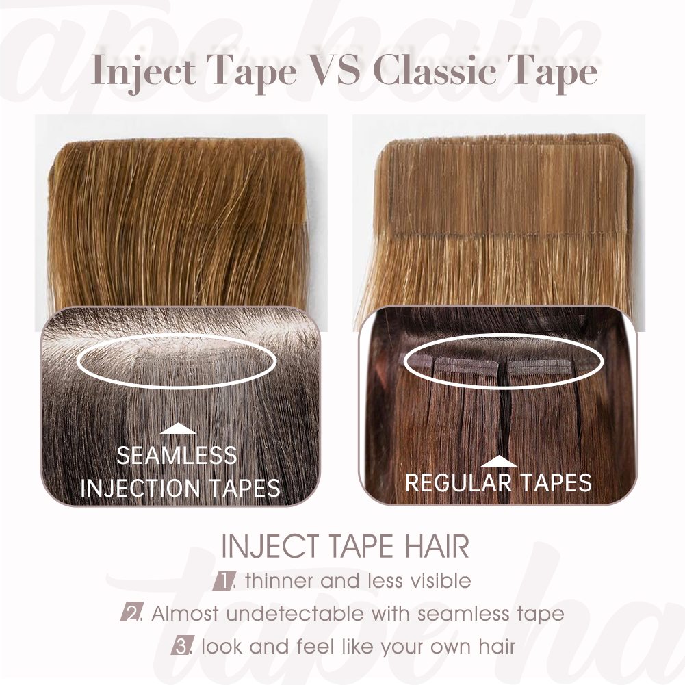 Silver Highlight Tape-In Hair Extensions - Image 11